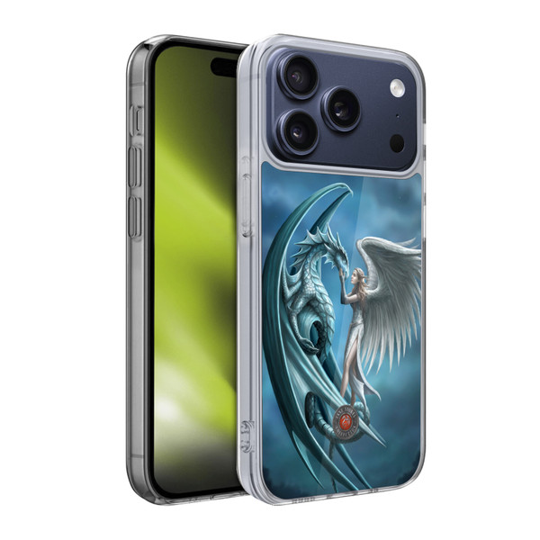Anne Stokes Dragon Friendship Silverback Soft Gel Case for Apple iPhone 17 Pro