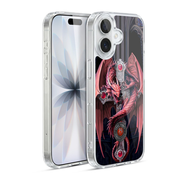 Anne Stokes Dragons Gothic Guardians Soft Gel Case for Apple iPhone 17