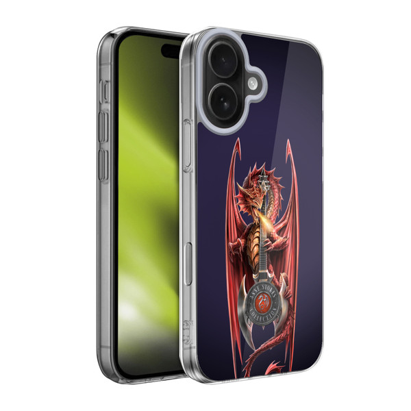 Anne Stokes Dragons Power Chord Soft Gel Case for Apple iPhone 17