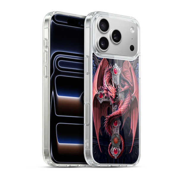 Anne Stokes Dragons Gothic Guardians Soft Gel Case for Apple iPhone 17 Pro Max