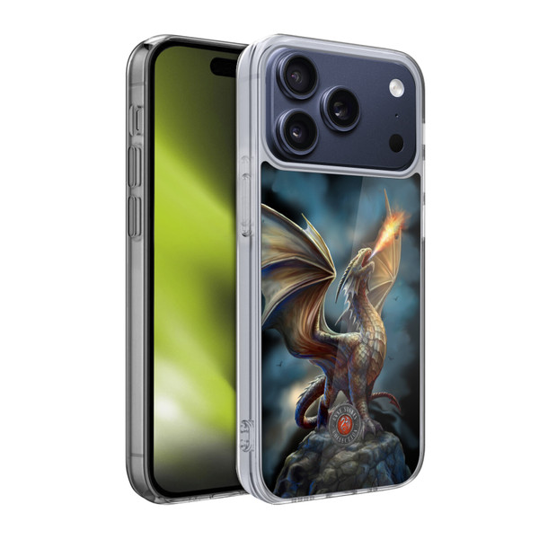 Anne Stokes Dragons Noble Soft Gel Case for Apple iPhone 17 Pro
