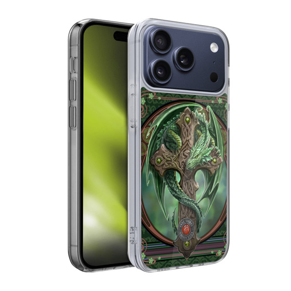 Anne Stokes Dragons Woodland Guardian Soft Gel Case for Apple iPhone 17 Pro