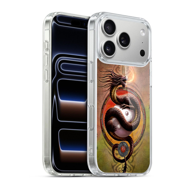 Anne Stokes Dragons Yin Yang Protector Soft Gel Case for Apple iPhone 17 Pro