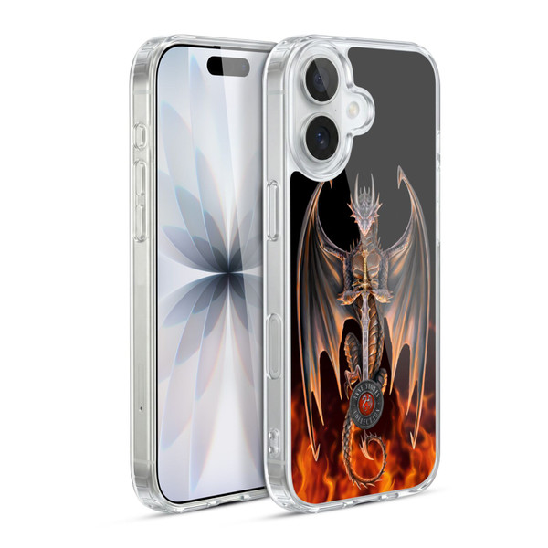 Anne Stokes Dragons 3 Warrior Soft Gel Case for Apple iPhone 17