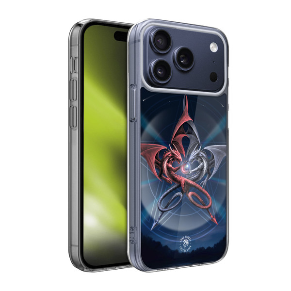 Anne Stokes Dragons 3 Pentagram Soft Gel Case for Apple iPhone 17 Pro Max