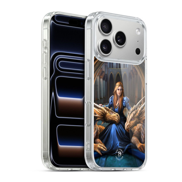 Anne Stokes Dragons 3 Fierce Loyalty Soft Gel Case for Apple iPhone 17 Pro
