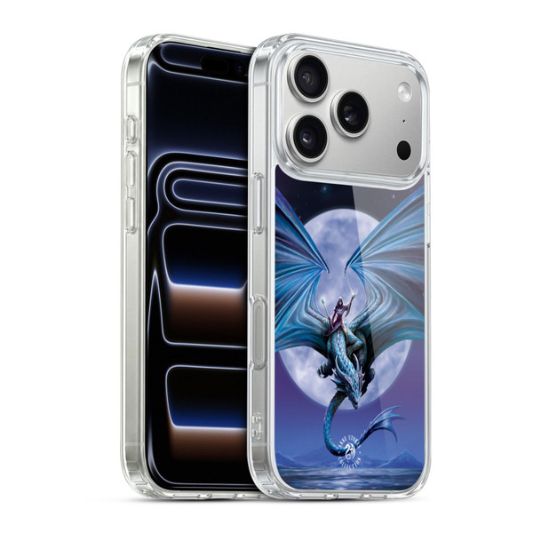 Anne Stokes Dragons 3 Moonstone Soft Gel Case for Apple iPhone 17 Pro