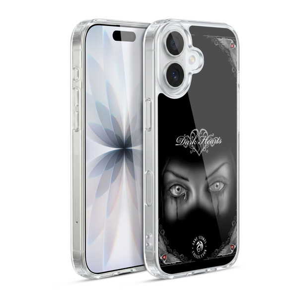 Anne Stokes Gothic Sad Eyes Soft Gel Case for Apple iPhone 17