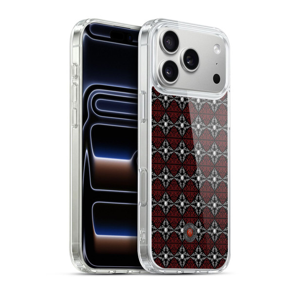 Anne Stokes Gothic Bat Moon Patttern Soft Gel Case for Apple iPhone 17 Pro Max