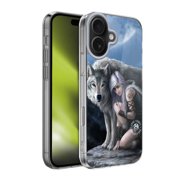 Anne Stokes Wolves Protector Soft Gel Case for Apple iPhone 17