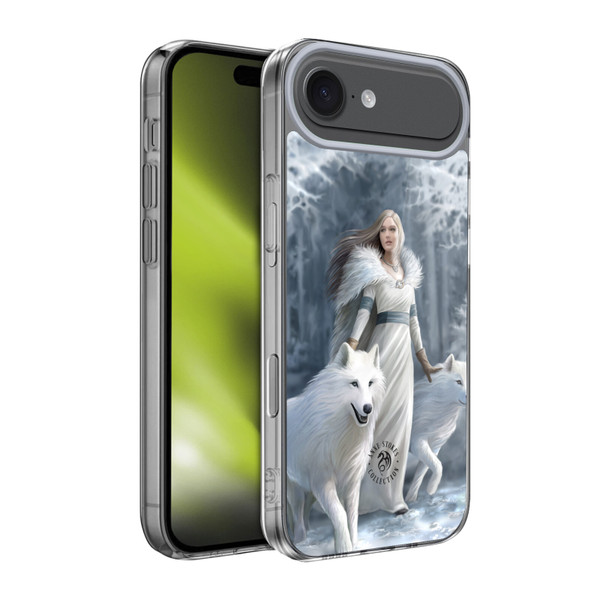 Anne Stokes Wolves Winter Guardians Soft Gel Case for Apple iPhone 17 Air