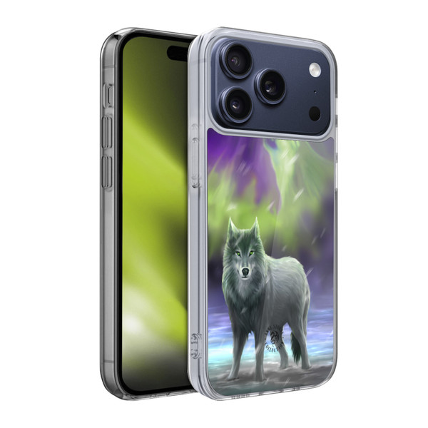 Anne Stokes Wolves Aura Soft Gel Case for Apple iPhone 17 Pro