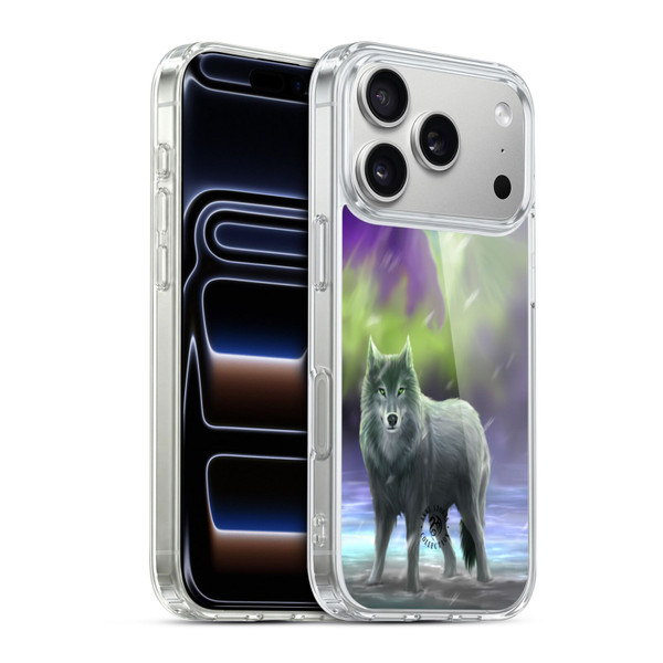 Anne Stokes Wolves Aura Soft Gel Case for Apple iPhone 17 Pro
