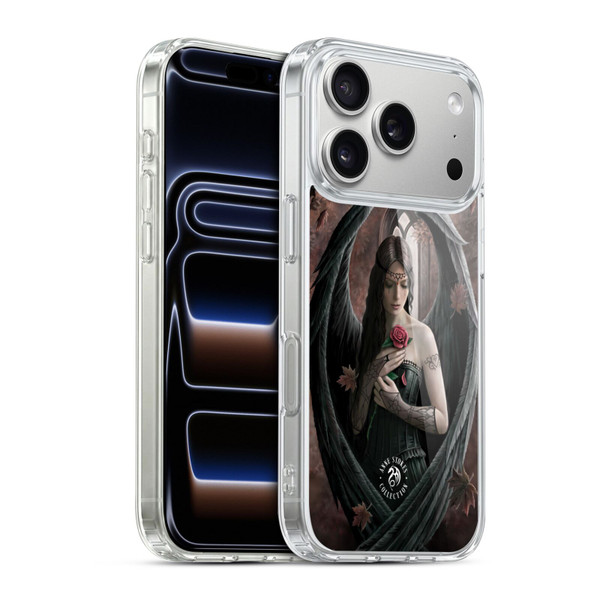 Anne Stokes Angels Rose Soft Gel Case for Apple iPhone 17 Pro