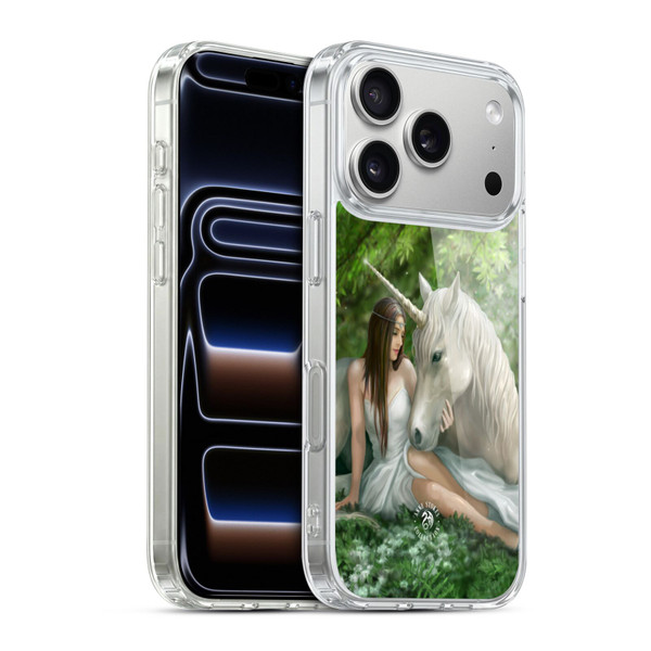 Anne Stokes Mythical Creatures Pure Heart Soft Gel Case for Apple iPhone 17 Pro