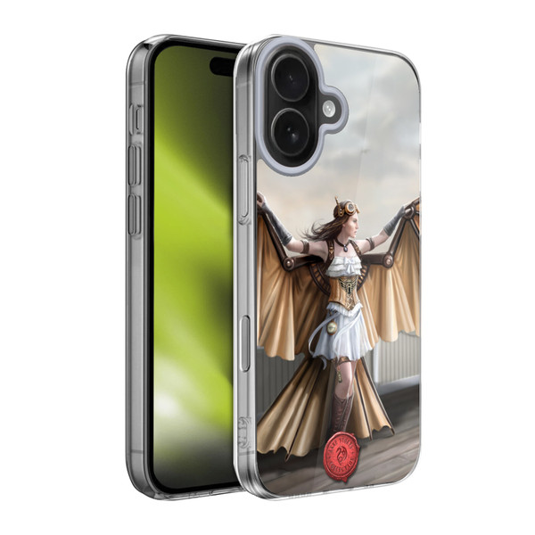Anne Stokes Steampunk Aviator Soft Gel Case for Apple iPhone 17
