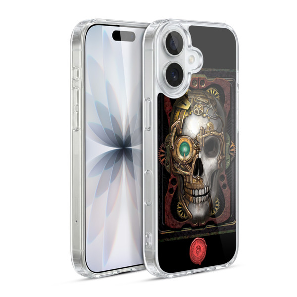 Anne Stokes Steampunk Skull Soft Gel Case for Apple iPhone 17