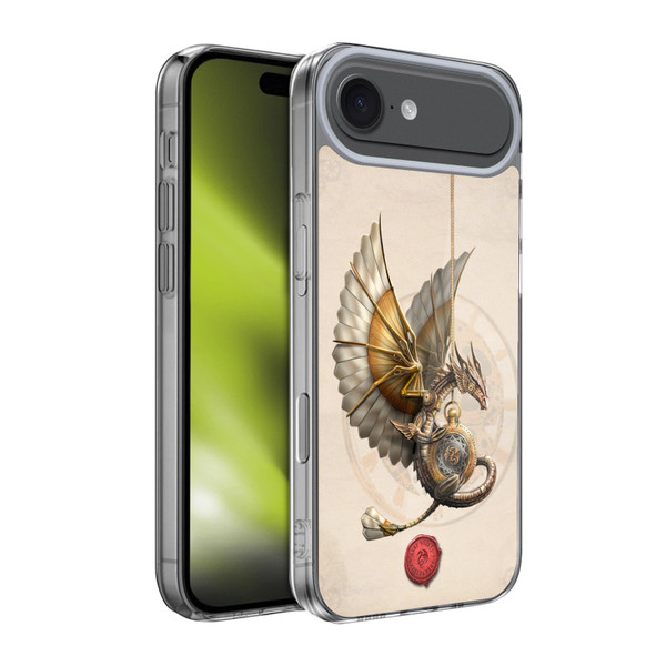Anne Stokes Steampunk Clockwork Dragon Soft Gel Case for Apple iPhone 17 Air