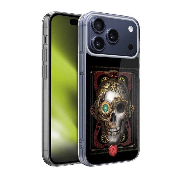 Anne Stokes Steampunk Skull Soft Gel Case for Apple iPhone 17 Pro Max
