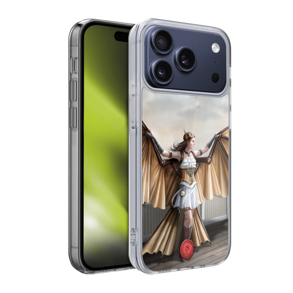Anne Stokes Steampunk Aviator Soft Gel Case for Apple iPhone 17 Pro