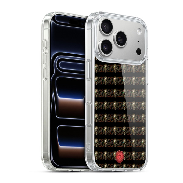 Anne Stokes Steampunk Skull Pattern Soft Gel Case for Apple iPhone 17 Pro