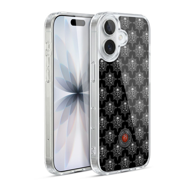 Anne Stokes Tribal Skull Motif Pattern Soft Gel Case for Apple iPhone 17