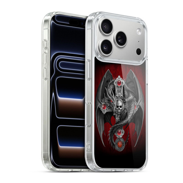 Anne Stokes Tribal Gothic Dragon Soft Gel Case for Apple iPhone 17 Pro