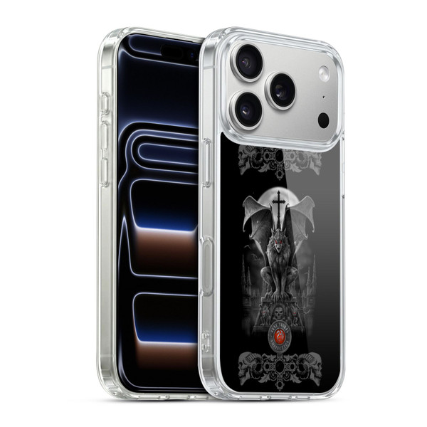 Anne Stokes Tribal Gargoyle Soft Gel Case for Apple iPhone 17 Pro