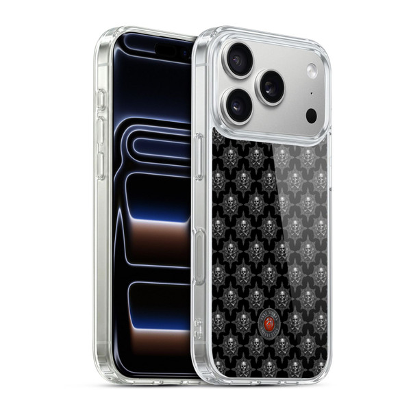Anne Stokes Tribal Skull Motif Pattern Soft Gel Case for Apple iPhone 17 Pro