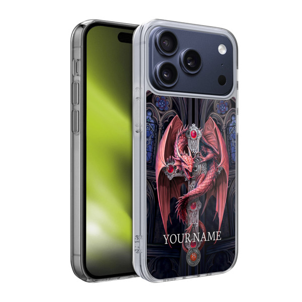 Custom Customised Personalised Anne Stokes Art Gothic Guardians Soft Gel Case for Apple iPhone 17 Pro Custom Customised Personalised Anne Stokes Art Gothic Guardians Soft Gel Case for Apple iPhone 17 Pro