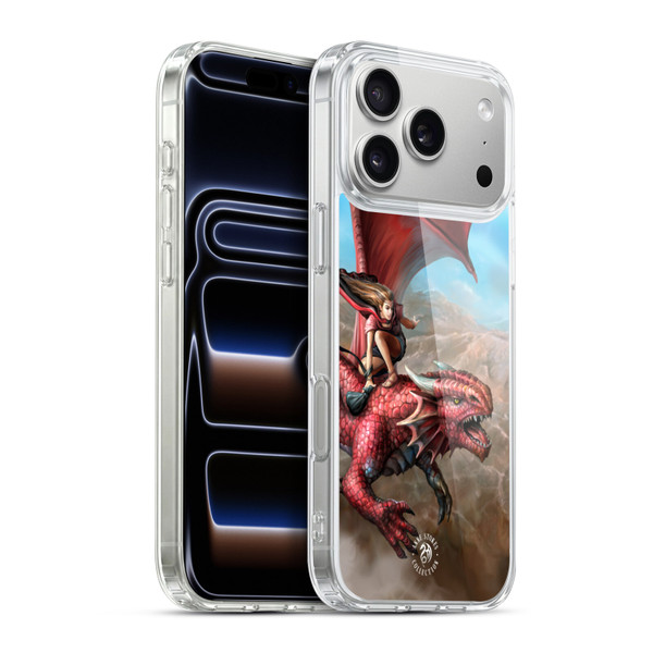 Anne Stokes Dragons 5 Sky Surfer Soft Gel Case for Apple iPhone 17 Pro Max