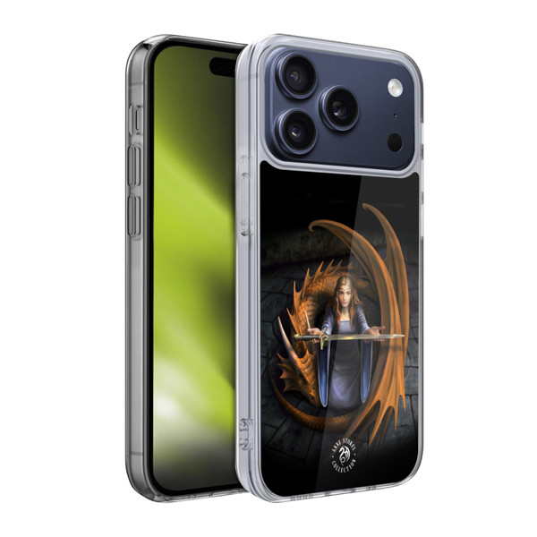 Anne Stokes Dragons 5 The Truth Soft Gel Case for Apple iPhone 17 Pro