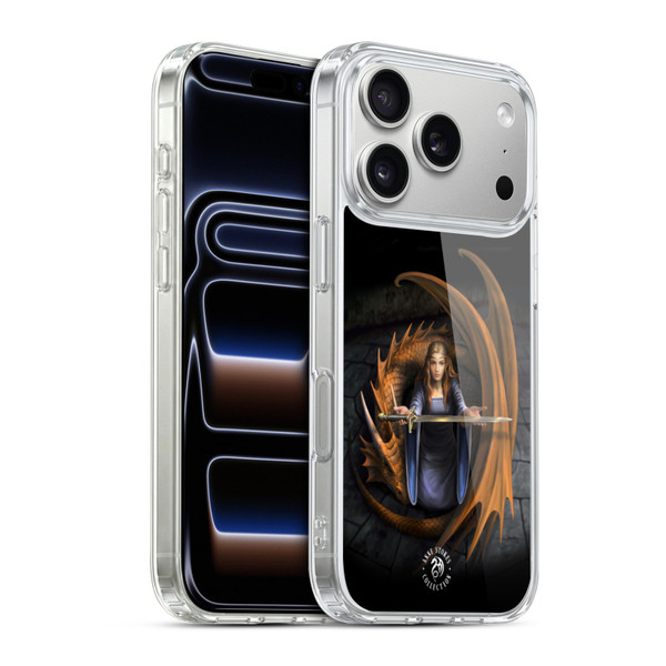 Anne Stokes Dragons 5 The Truth Soft Gel Case for Apple iPhone 17 Pro