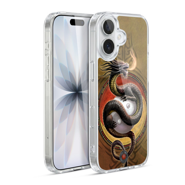 Anne Stokes Guardian Dragons Yin Yang Protector Soft Gel Case for Apple iPhone 17