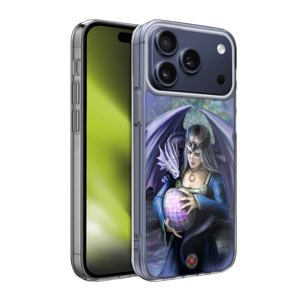 Anne Stokes Guardian Dragons Siblings Soft Gel Case for Apple iPhone 17 Pro Max