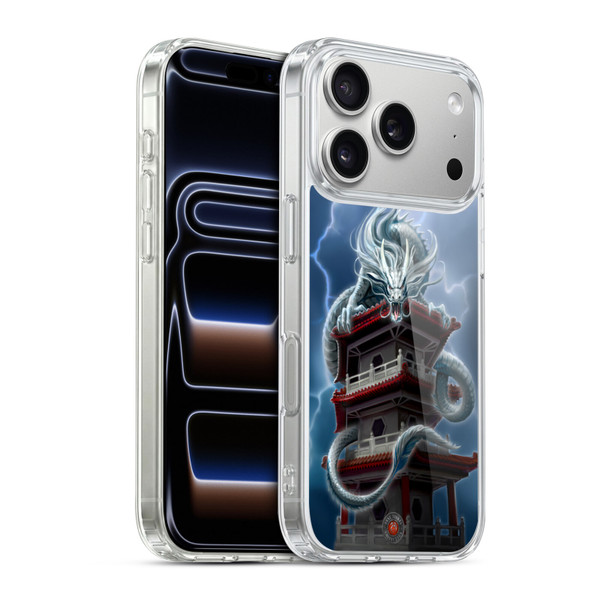 Anne Stokes Guardian Dragons The Tower Soft Gel Case for Apple iPhone 17 Pro