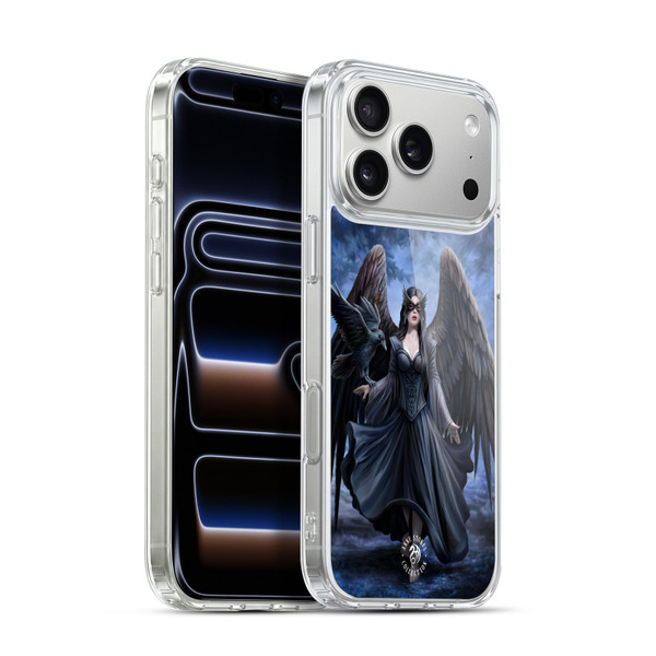 Anne Stokes Raven Full Soft Gel Case for Apple iPhone 17 Pro Max