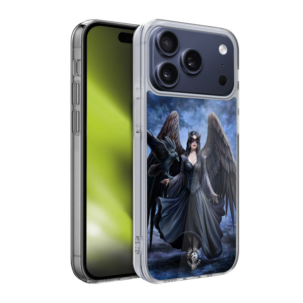 Anne Stokes Raven Full Soft Gel Case for Apple iPhone 17 Pro