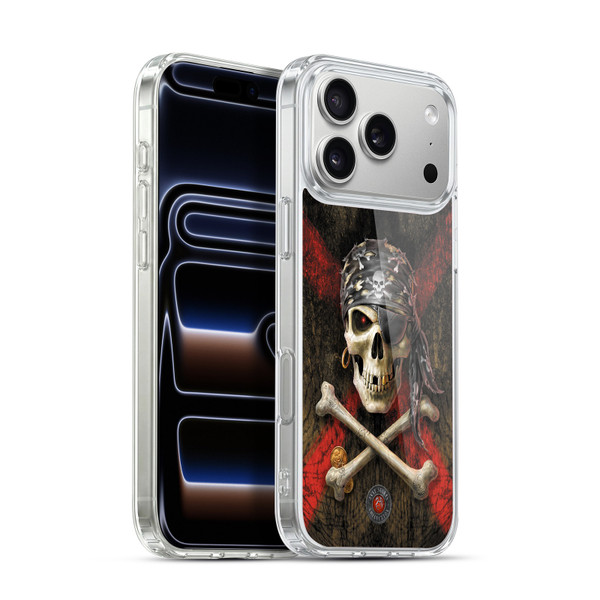 Anne Stokes Skull Pirate Soft Gel Case for Apple iPhone 17 Pro Max