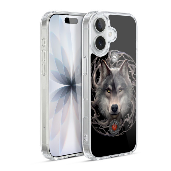 Anne Stokes Wolves 2 Night Forest Soft Gel Case for Apple iPhone 17