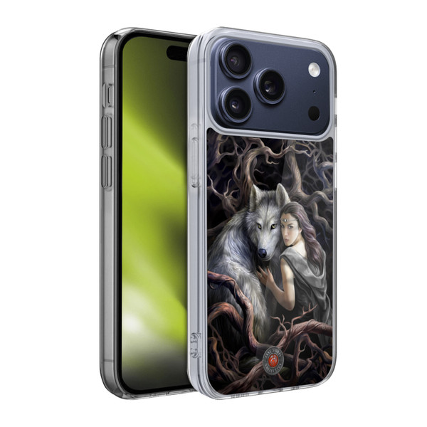Anne Stokes Wolves 2 Soul Bond Soft Gel Case for Apple iPhone 17 Pro