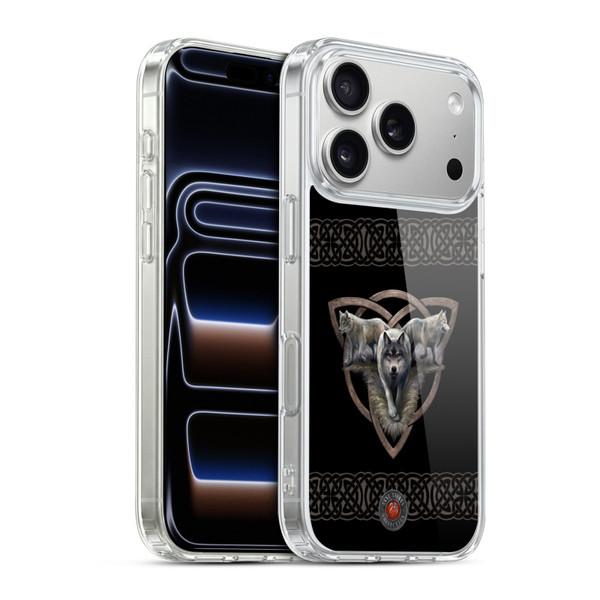 Anne Stokes Wolves 2 Trio Soft Gel Case for Apple iPhone 17 Pro