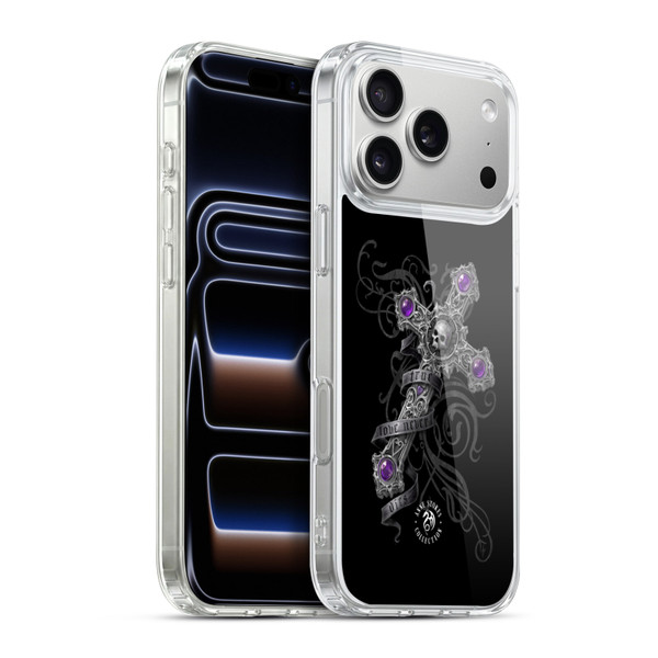 Anne Stokes Dark Hearts Lost Love Cross Soft Gel Case for Apple iPhone 17 Pro Max