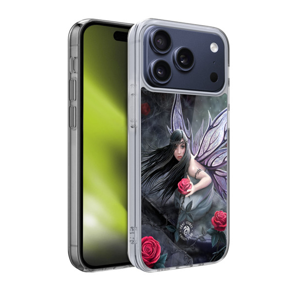 Anne Stokes Dark Hearts Rose Fairy Soft Gel Case for Apple iPhone 17 Pro Anne Stokes Dark Hearts Rose Fairy Soft Gel Case for Apple iPhone 17 Pro