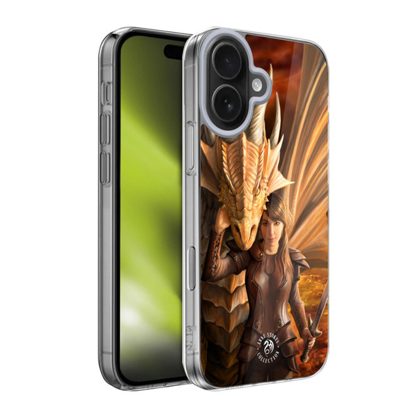 Anne Stokes Dragons 2 Inner Strength Soft Gel Case for Apple iPhone 17