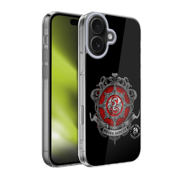 Anne Stokes Fire Tribal Dragon Crest Soft Gel Case for Apple iPhone 17 Anne Stokes Fire Tribal Dragon Crest Soft Gel Case for Apple iPhone 17