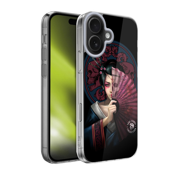 Anne Stokes Oriental Skull Geisha Soft Gel Case for Apple iPhone 17