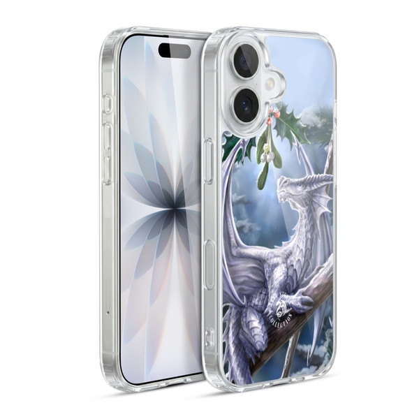 Anne Stokes Yule Snow Dragon Soft Gel Case for Apple iPhone 17