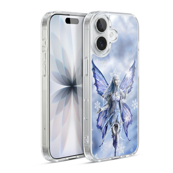 Anne Stokes Yule Snow Fairy Soft Gel Case for Apple iPhone 17