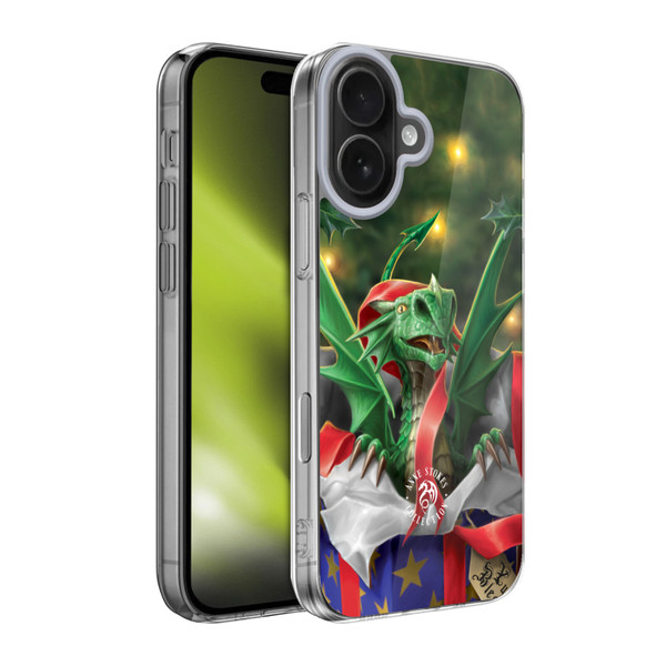 Anne Stokes Yule Surprise Gift Soft Gel Case for Apple iPhone 17